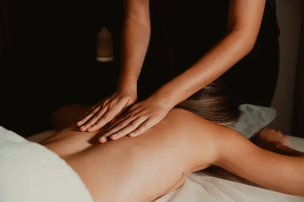 Authentic hands-on massage photograph taken at Tara Spa Yarm