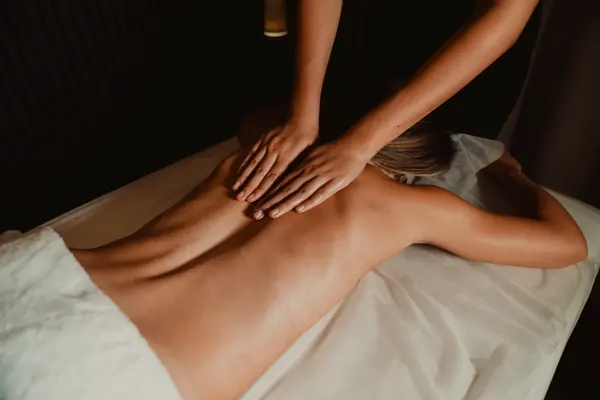 Authentic oil massage photograph taken at Tara Spa Yarm